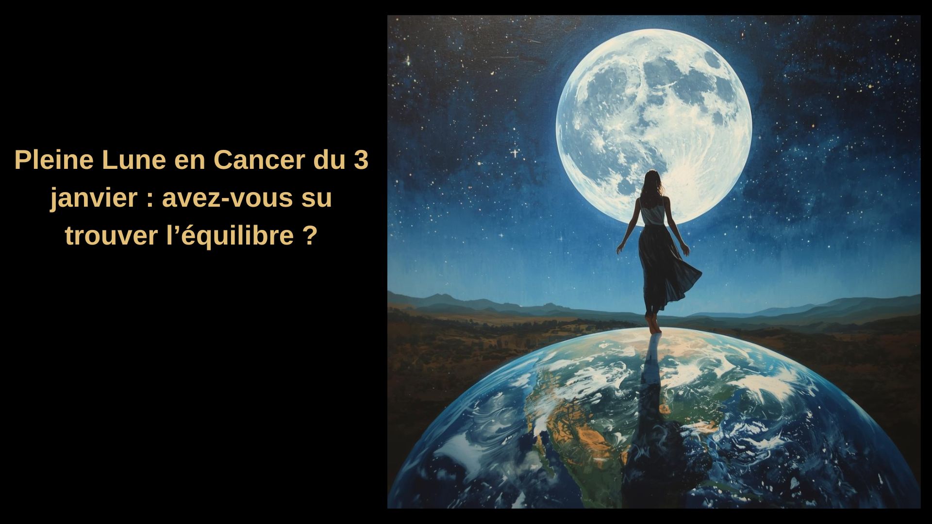 Pleine Lune en Cancer du 3 janvier : avez-vous su trouver l’équilibre ?